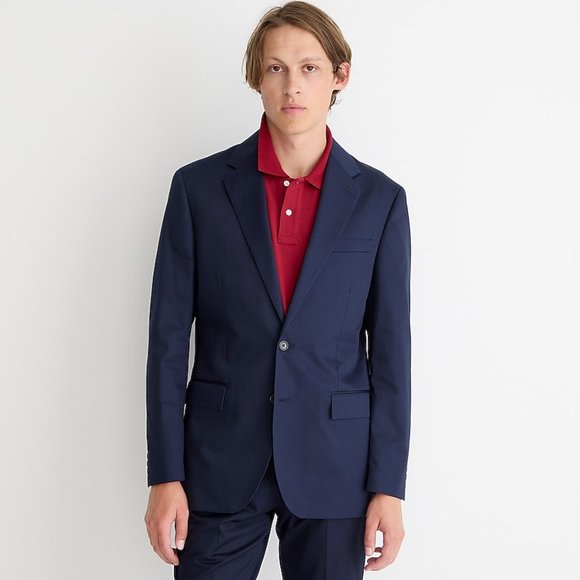 NWT J Crew Ludlow Classic Fit Sport Coat Blazer 38S Short Duca Visconti Italy - Picture 2 of 7